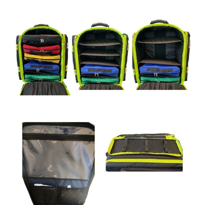Sac de secours BELHARRA bleu intérieur - Mon équipement