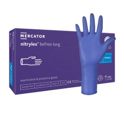 Gants Nitrile manchette longue - Mon Equipement