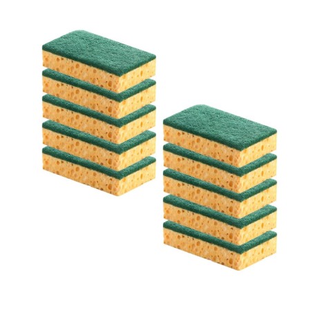 Éponge SPONTEX verte - Lot de 10