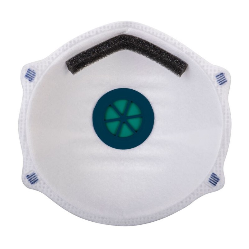 Masque FFP2 à valve - Dolomite boîte de 10  intérieur - Mon équipement