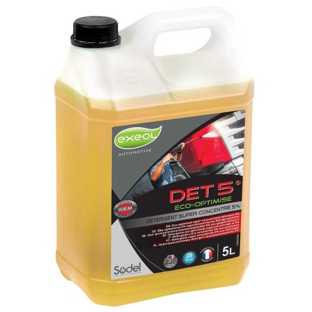 Détergent automobile super concentré 5L DET 5 - Mon équipement