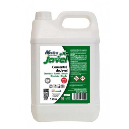 Javel concentrée 9,6 % bidon 5L - Mon équipement