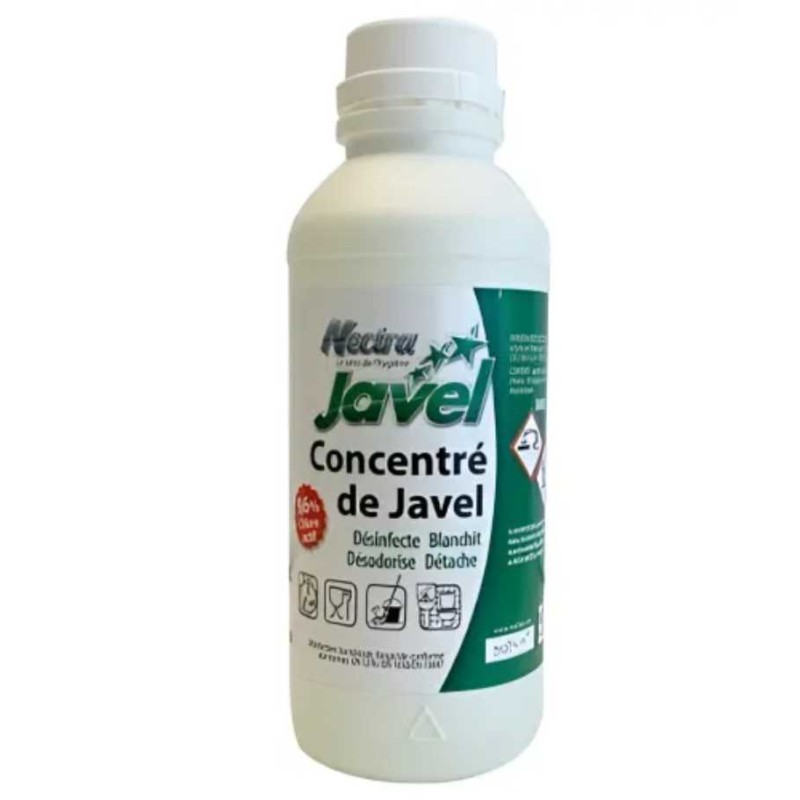 30 cruchons de Javel concentrée 9,6 % 250 ml - Mon équipement
