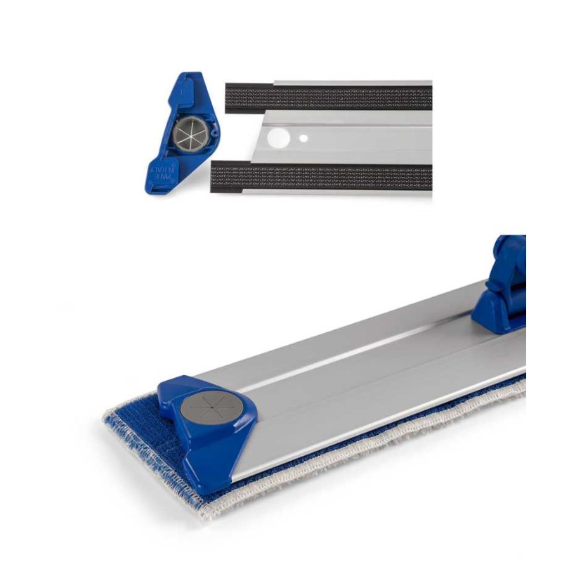 Support à scratch aluminium 40 cm vue dessous - Mon équipement