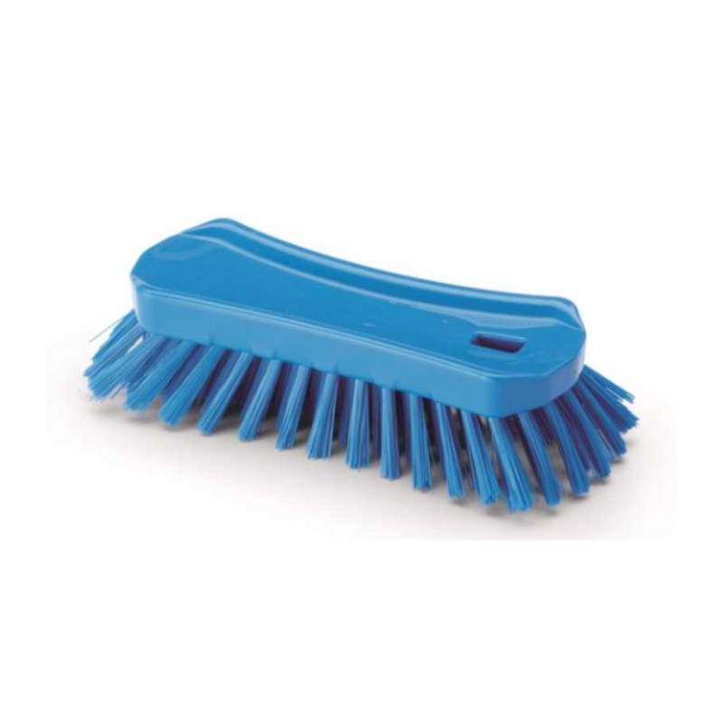 Grande brosse ergonomique bleue poils moyens IGEAX - Mon équipement