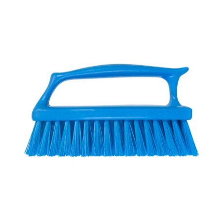 Brosse avec poignée verticale bleue poils moyens IGEAX - Mon équipement