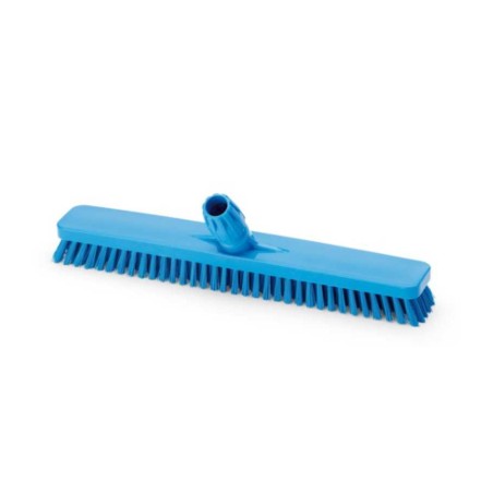 Brosse de lavage 45 cm bleue poils moyens IGEAX - Mon équipement