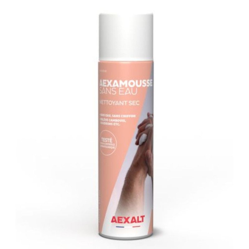 AEXAMOUSSE – Nettoyant mains sans eau 210 ml